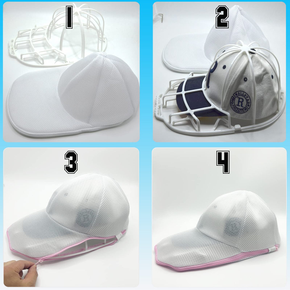 MCHKJ polypropylene material ensures long-lasting hat protection