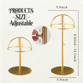 MCKECHSION modern minimalist design blends with decor while highlighting headwear.
