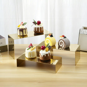 MCKECHSION inside-out mirrored surface adds sparkle to product displays.
