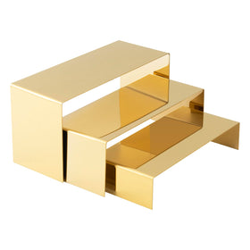 MCKECHSION gold purse display stand set enhances bag presentation on countertops.