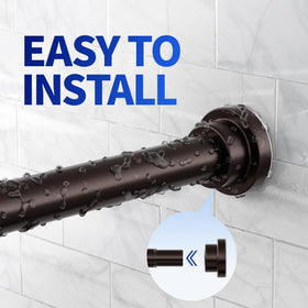 Mcrbeay adjustable-length rod from 28 to 102 inches