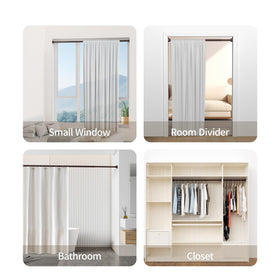 Mcrbeay bronze tension rod rust-resistant finish for durability