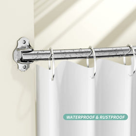 Mcrbeay thickened 0.6mm two-piece pole offers sturdy support.