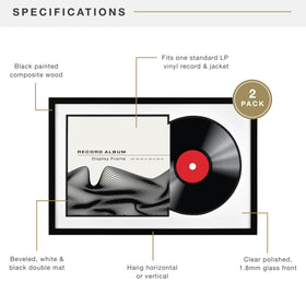 MCS wood construction provides sturdy support for vinyl and jackets.