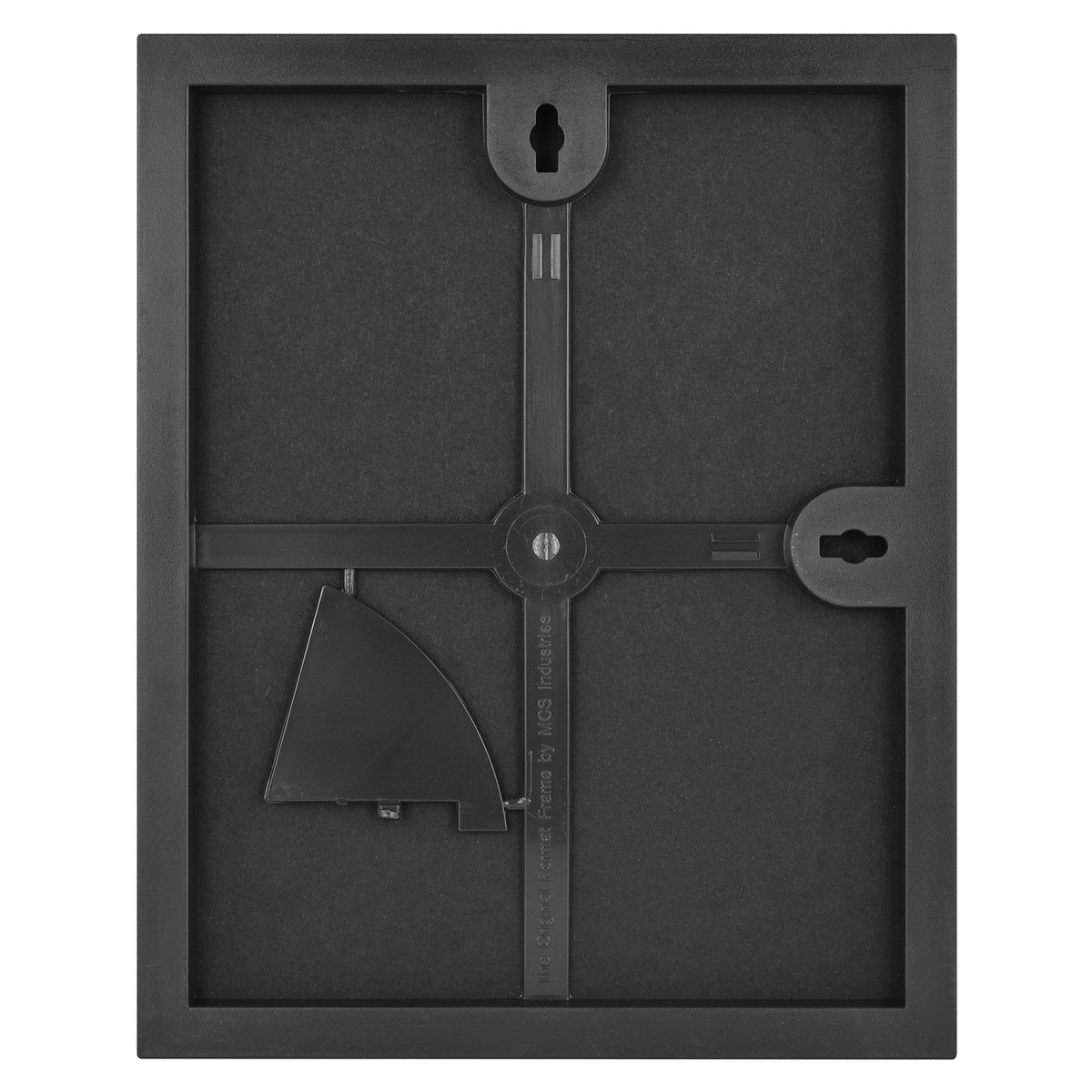 MCS Format 8x10 frame matte black finish detail for contemporary decor