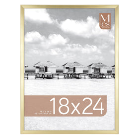 MCS Foundation 18x24 poster frame with brass finish for a modern wall display