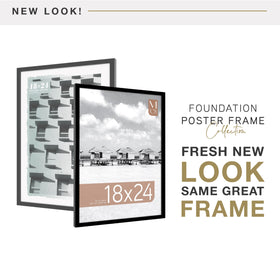MCS Foundation 18x24 poster frame shown horizontal for wide prints