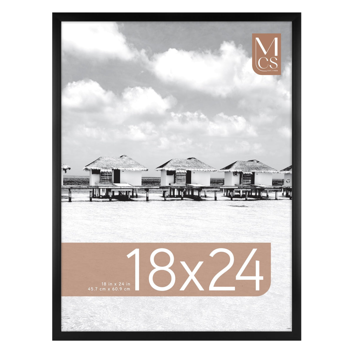 MCS Foundation 18x24 poster frame shown vertical for a clean gallery wall