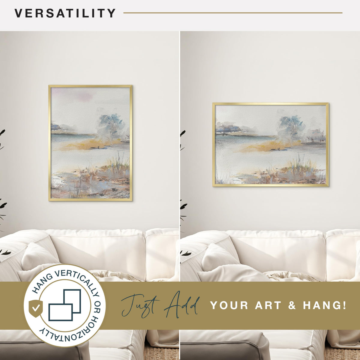 MCS Foundation frame adds contemporary elegance to posters and prints.