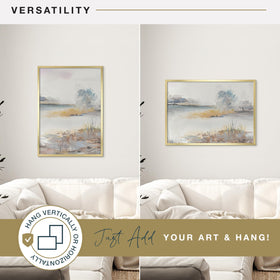 MCS Foundation frame adds contemporary elegance to posters and prints.