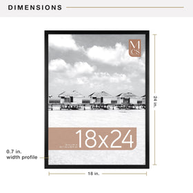 MCS Foundation frame back panel made of MDF for easy mounting