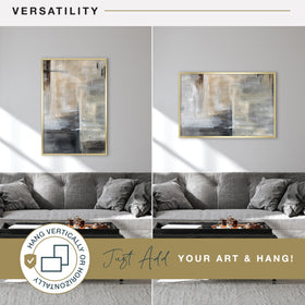 MCS Foundation vertical or horizontal mounting supports flexible wall layouts.