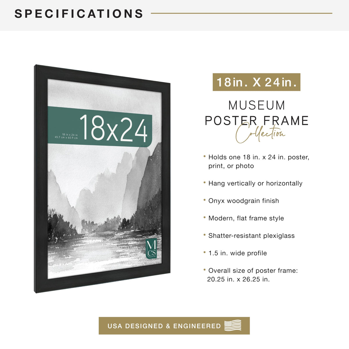 MCS durable extruded plastic construction frame
