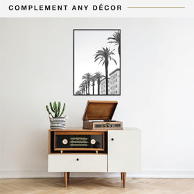 MCS Original Poster Frame 20x28 side profile highlighting slim silhouette