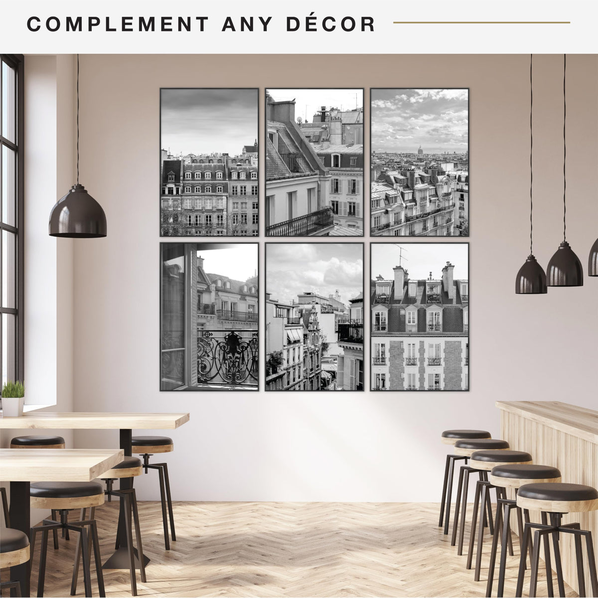MCS Original Frame 24x36 black side view shows lightweight construction and sturdy feel