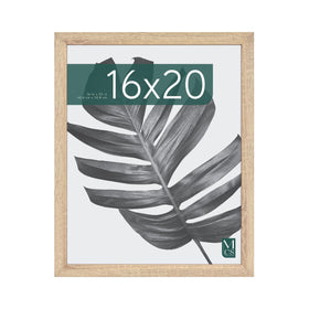 MCS Studio Gallery 16x20 frame front with natural woodgrain finish for photos and art