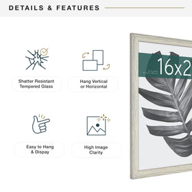 Photo displayed in MCS Studio Gallery frame, showcasing clarity and protection
