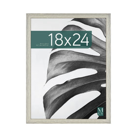 MCS Studio Gallery 18x24 frame in gray woodgrain highlights a classic photo display.