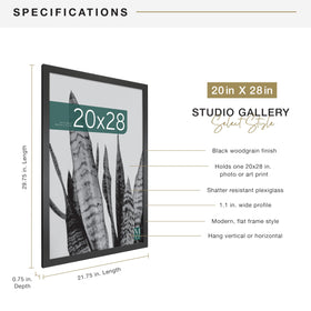 MCS Studio Gallery plexiglass closeup offers clear view and photo protection.