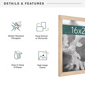 MCS Studio Gallery Classic frame displayed for vertical wall hanging