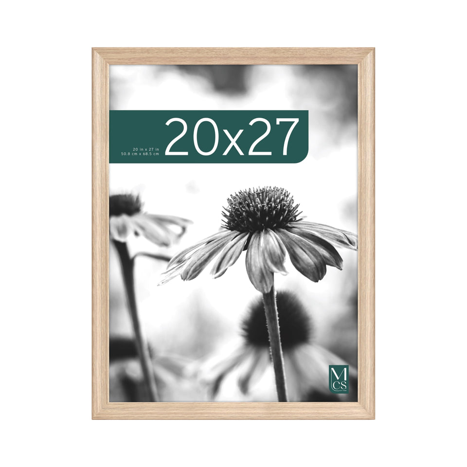 MCS Studio Gallery Classic 20x27 frame in natural woodgrain, ideal for gallery walls.