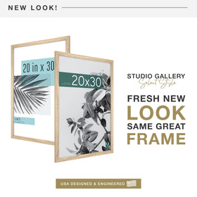 MCS Studio Gallery frame front with plexiglass protecting art and prints