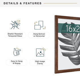 MCS Studio Gallery horizontal hanging demonstrates versatile wall layouts for photos and art.