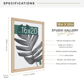MCS Studio Gallery supports horizontal and vertical hanging for versatile walls