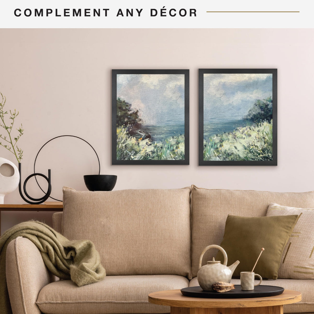 MCS Studio Gallery includes sawtooth hangers for vertical or horizontal display