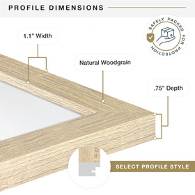 MCS Studio Gallery supports vertical or horizontal wall hanging layouts