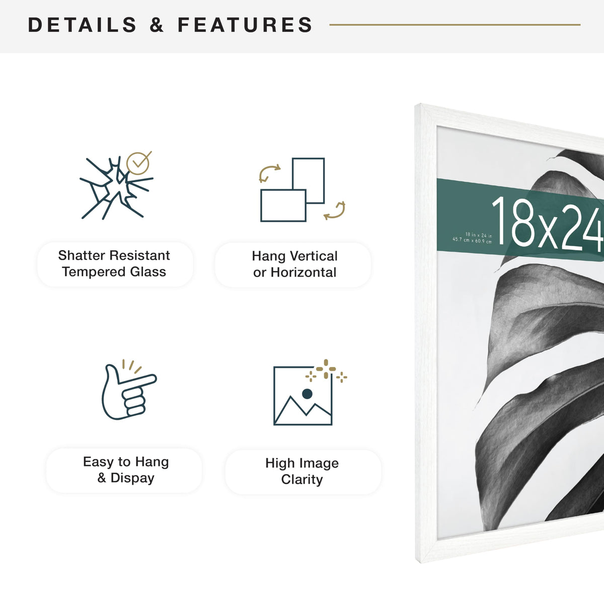 MCS Studio Gallery vertical wall mounting option for photos and art.
