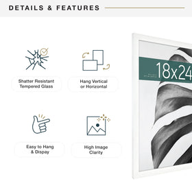 MCS Studio Gallery vertical wall mounting option for photos and art.