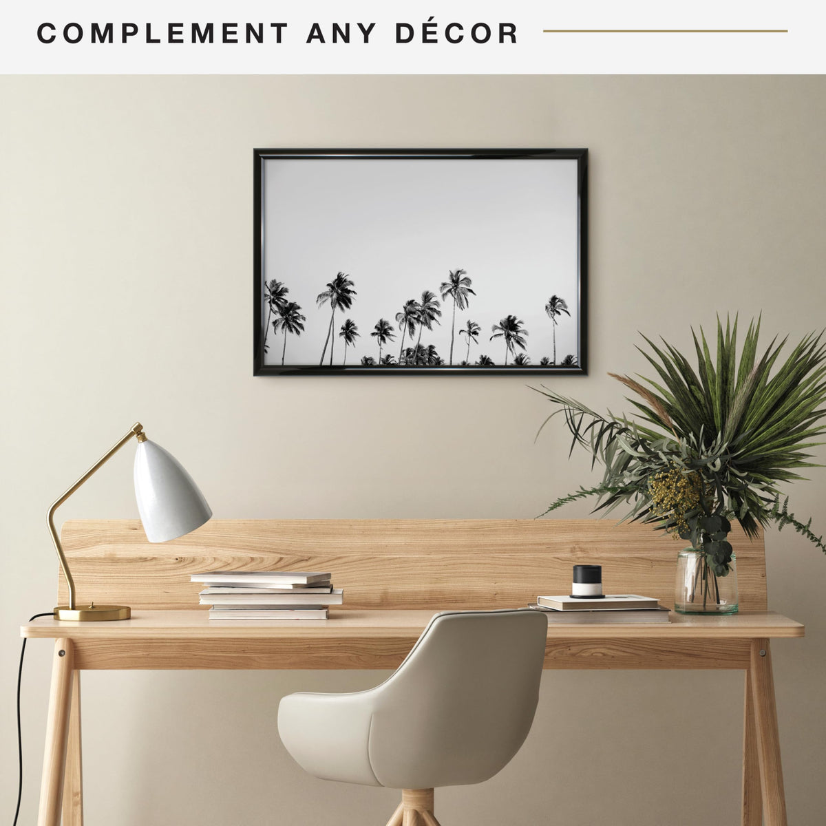 MCS Trendsetter 16x24 frame hung on wall shows easy vertical or horizontal orientation
