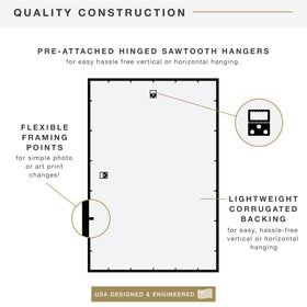 MCS Trendsetter eases poster changes with simple back-loading design