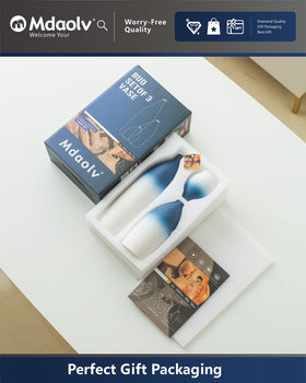 Mdaolv gift-ready packaging with greeting card for gifting occasions.