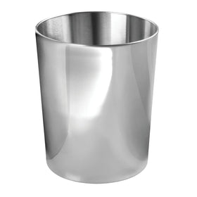 mdesign easy-clean brushed stainless steel resists fingerprints for daily use