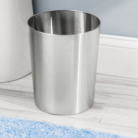 mdesign polished brushed stainless steel finish enhances kitchen or office décor