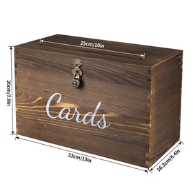 MDLUU wood box lid open with heart-lock detail