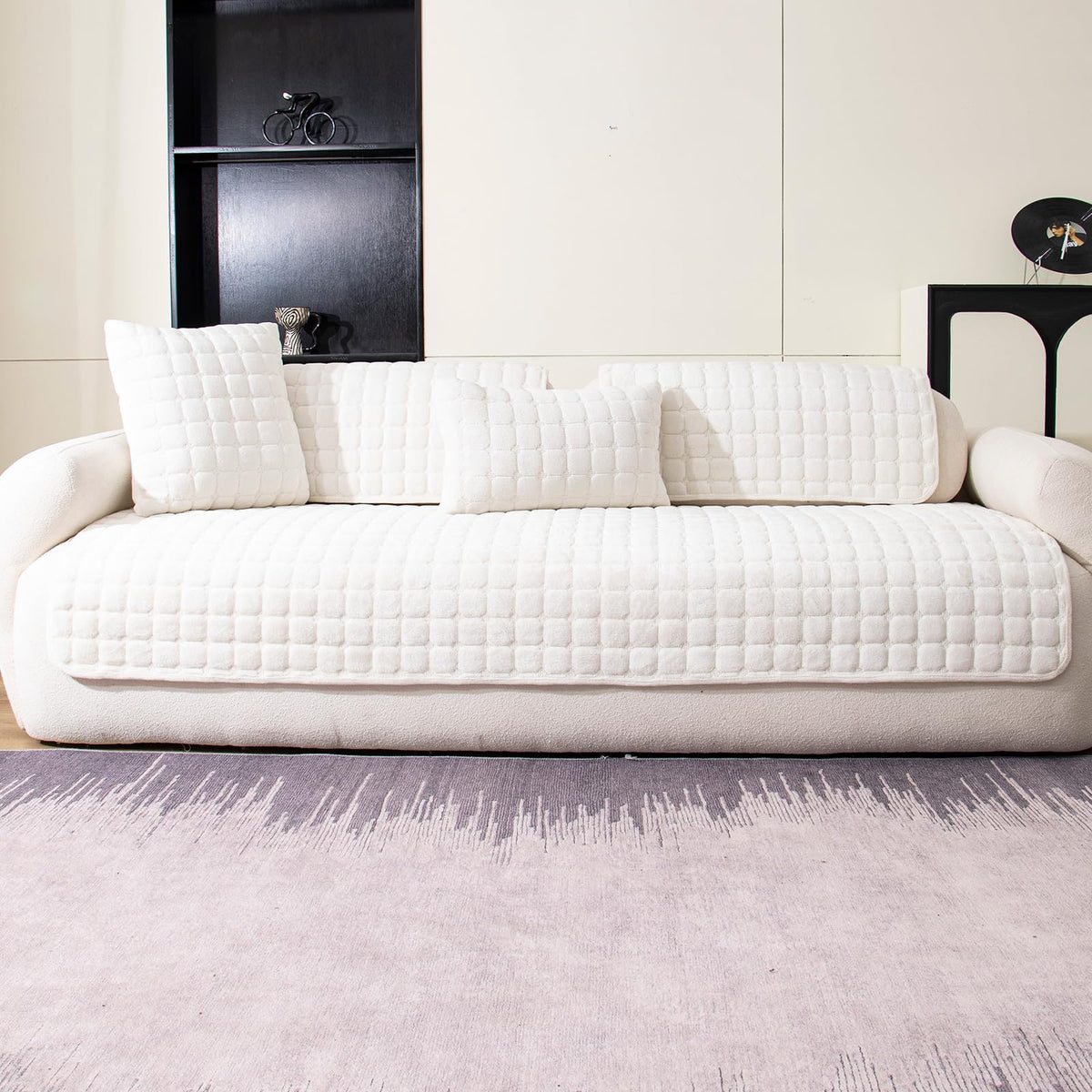 Protects furniture from pets and kids messes.