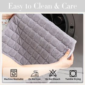MDSASFD velvet couch cover easy care material remains vibrant after washing.