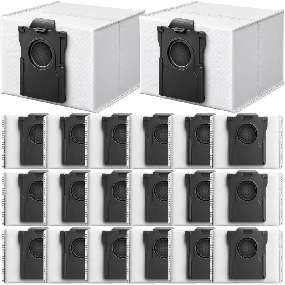 Mealesee dreame-x60-max-compatible dust bags with a strong seal to trap dust.