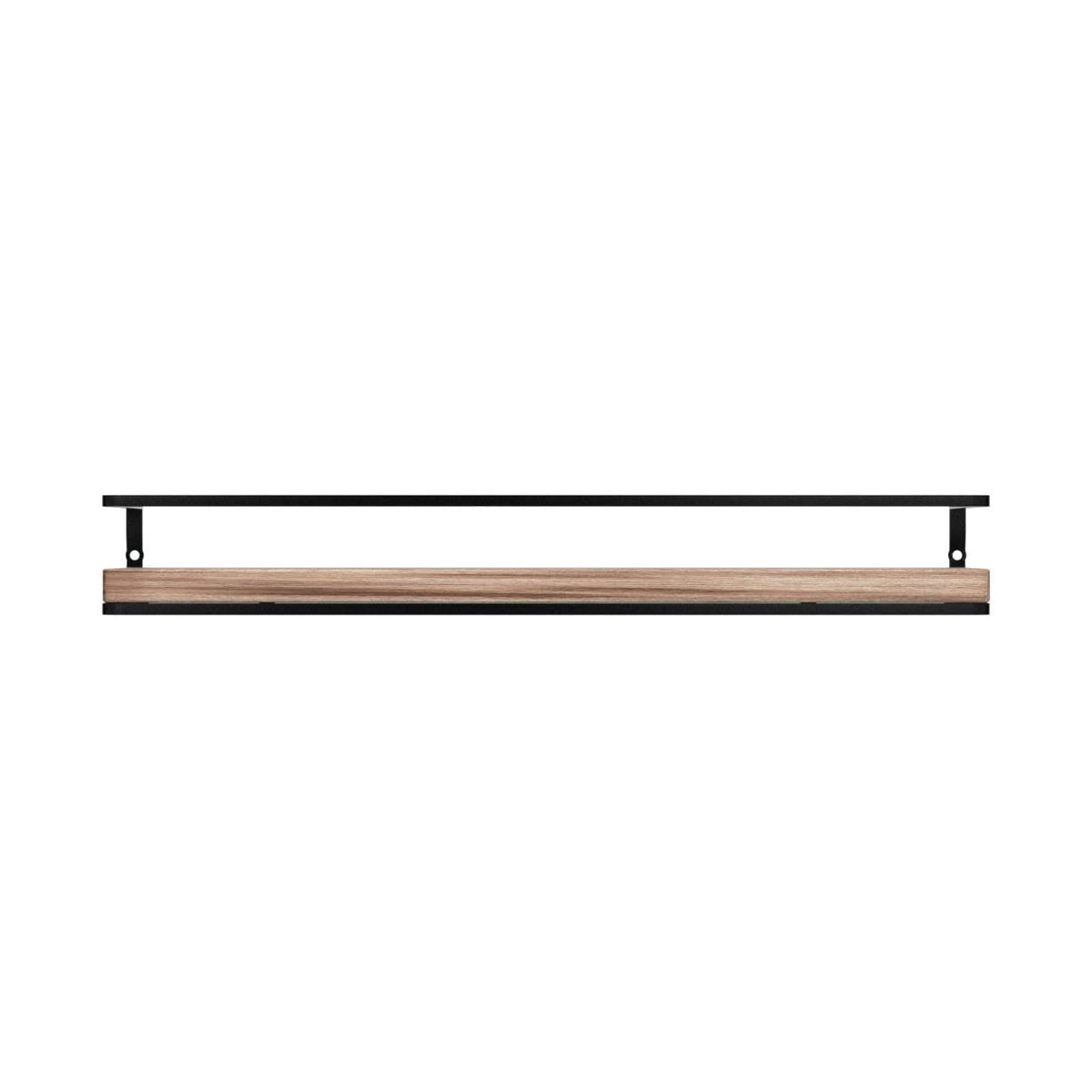 Meangood living room shelves add rustic decor and practical display
