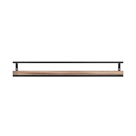 Meangood living room shelves add rustic decor and practical display