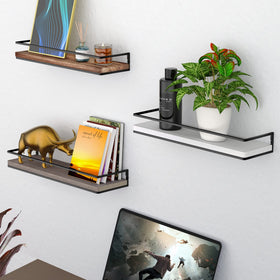 Meangood sturdy metal brackets supply durable support for heavier items
