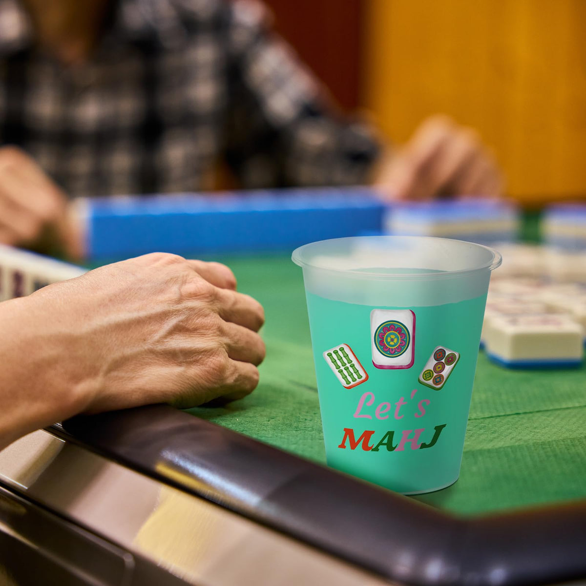 Meanplan 50-pack mahjong cups for large gatherings