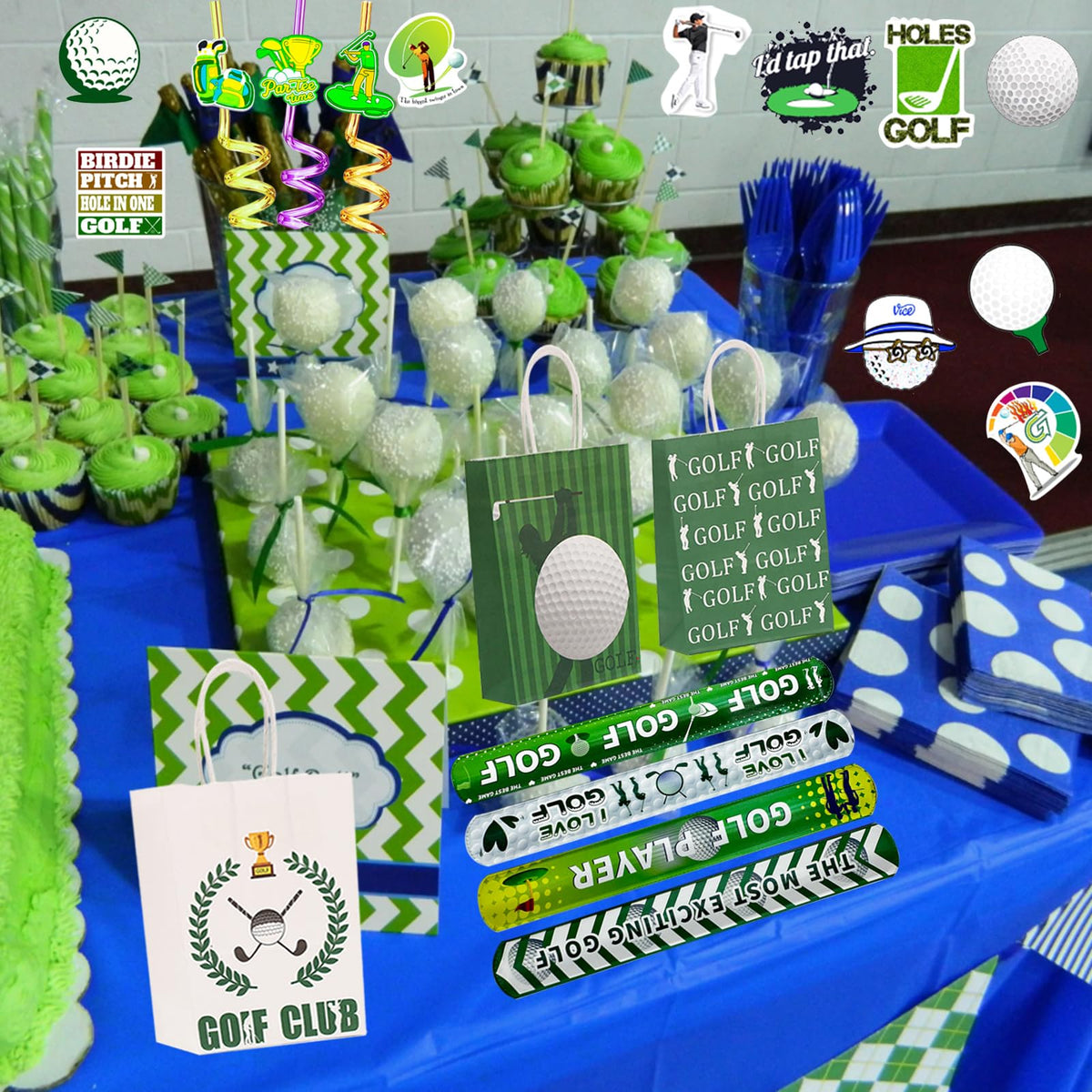 Meaxur golf gift bag—spacious carrier for party favors and prizes.
