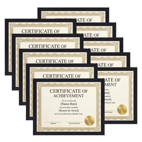 MeBRUDY 8.5x11 frame set for wall gallery displays of certificates and diplomas.