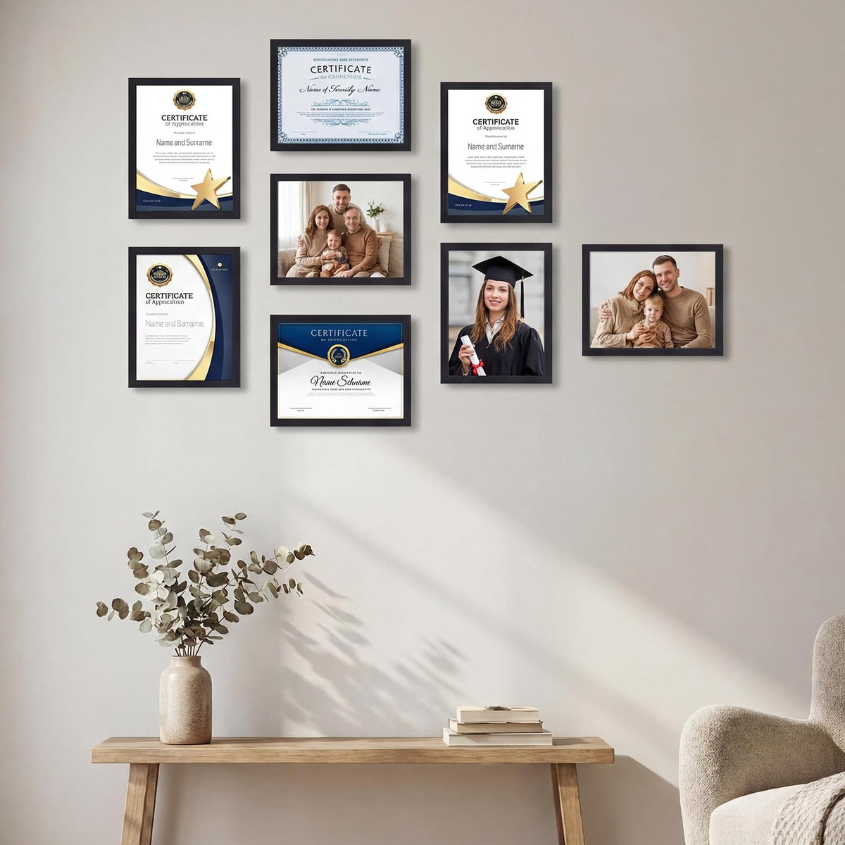 MEBRUDY flip tabs for easy photo updates on the frame.