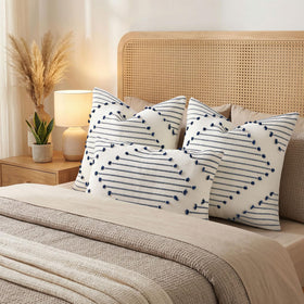 Mecatny pillow cover pairs well with rustic and coastal decor themes.