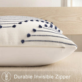 Mecatny two-pack pillow covers provide versatile couch and outdoor decor options.